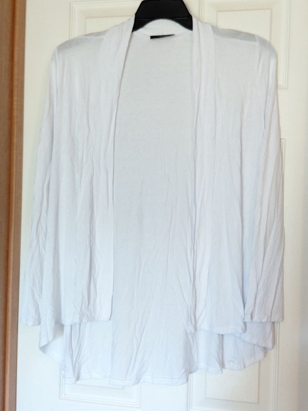 Rachel White Open-Front Lightweight Women's Cardigan